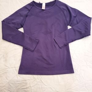 Navy Blue Athletic long-sleeve shirt